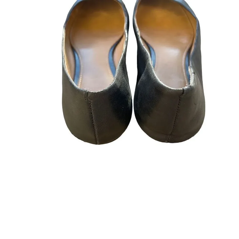 Tory Burch Leather Flats- 9